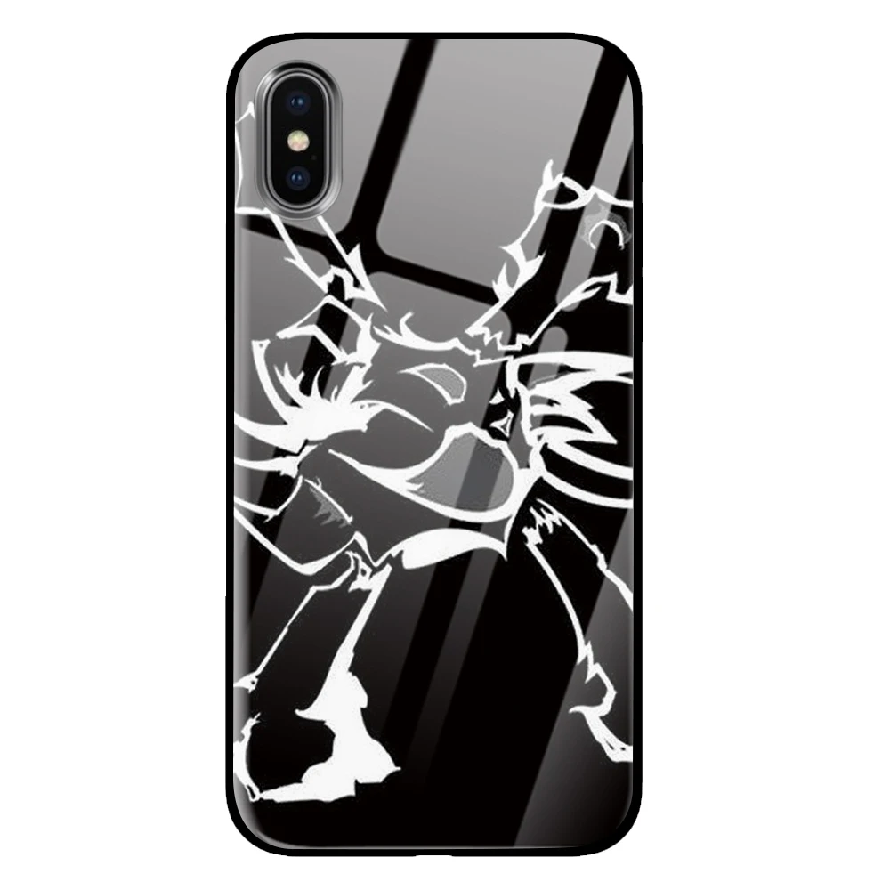 Классический логотип для закаленного стекла Marvel Роскошный чехол для iPhone 5 5S 6 6s 7 8 Plus X XS XR 11 Pro Max - Цвет: 4