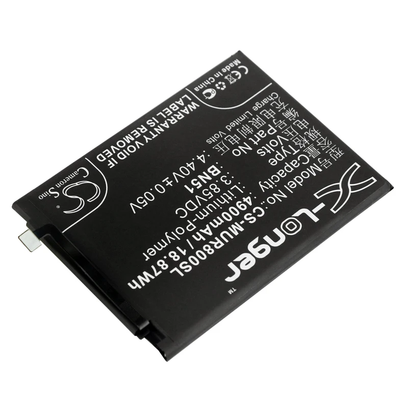 Кэмерон китайско 4900 мАч батарея для телефона REDMI 8 8A M1908C3IC M1908C3IE M1908C3IG M1908C3IH XIAOMI M1908C3IC M1908C3IE REDMI BN51