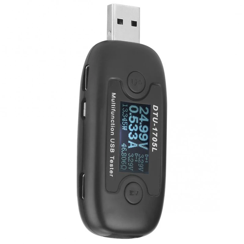 GTBL Dtu1705L многофункциональный Usb Емкость тестер напряжения измеритель тока монитор инструмент