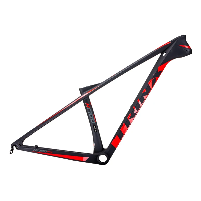 Matt Black Red 29er карбоновая рама для велосипеда T800 карбоновая рама для горного велосипеда, светильник для горного велосипеда, карбоновая рама для горного велосипеда - Цвет: Matt Black Red