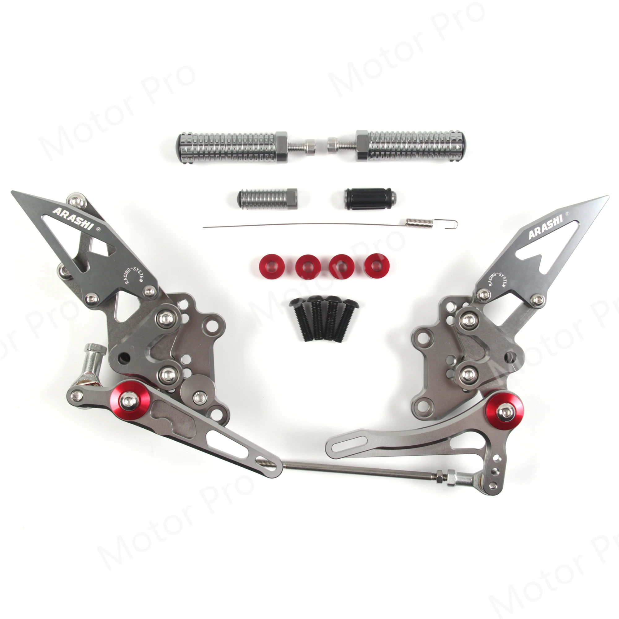 Регулируемые подножки для KAWASAKI NINJA 300 2013- валик для ног Rearset педаль EX300B ABS EX300A EX300 SE