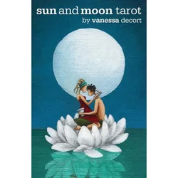 Sun and Moon Tarot Deck with PDF Guidebook (Burgundy)