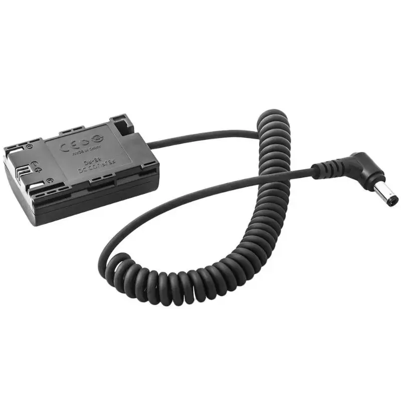 Цифровая камера DC7.2V 2A муфта LPE6 поддельные батареи спиральный кабель для Canon EOS 5D Mark IV III II/EOS 5DS R/EOS 6D Mark II