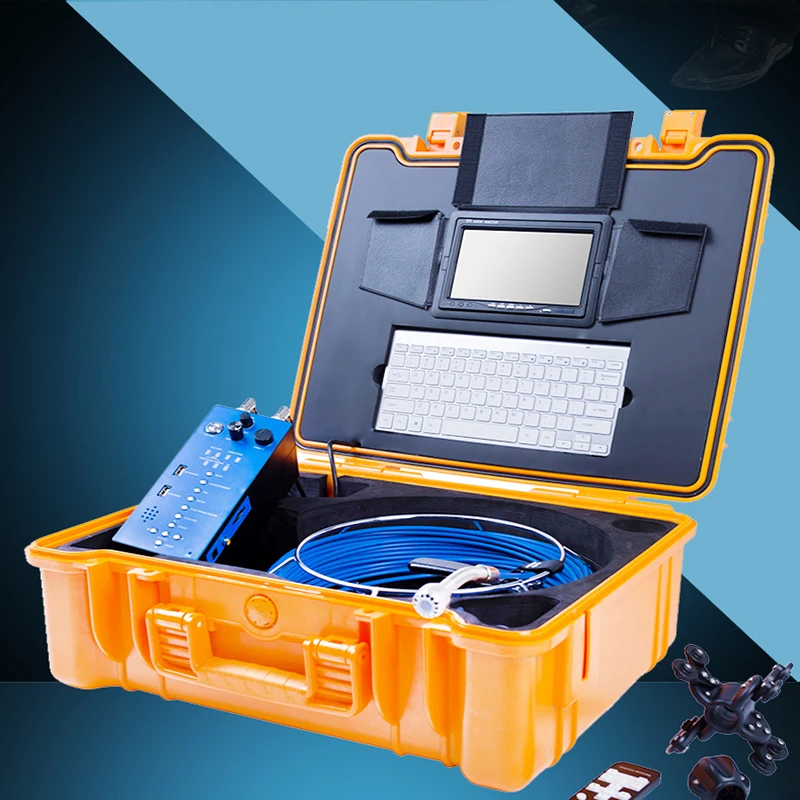 HK51 HD 720P Pipeline Endoscope Camera 30m Sewer Detection Imager HK51 HD 720P Pipeline Endoscope Camera 30m Sewer Detection Imager