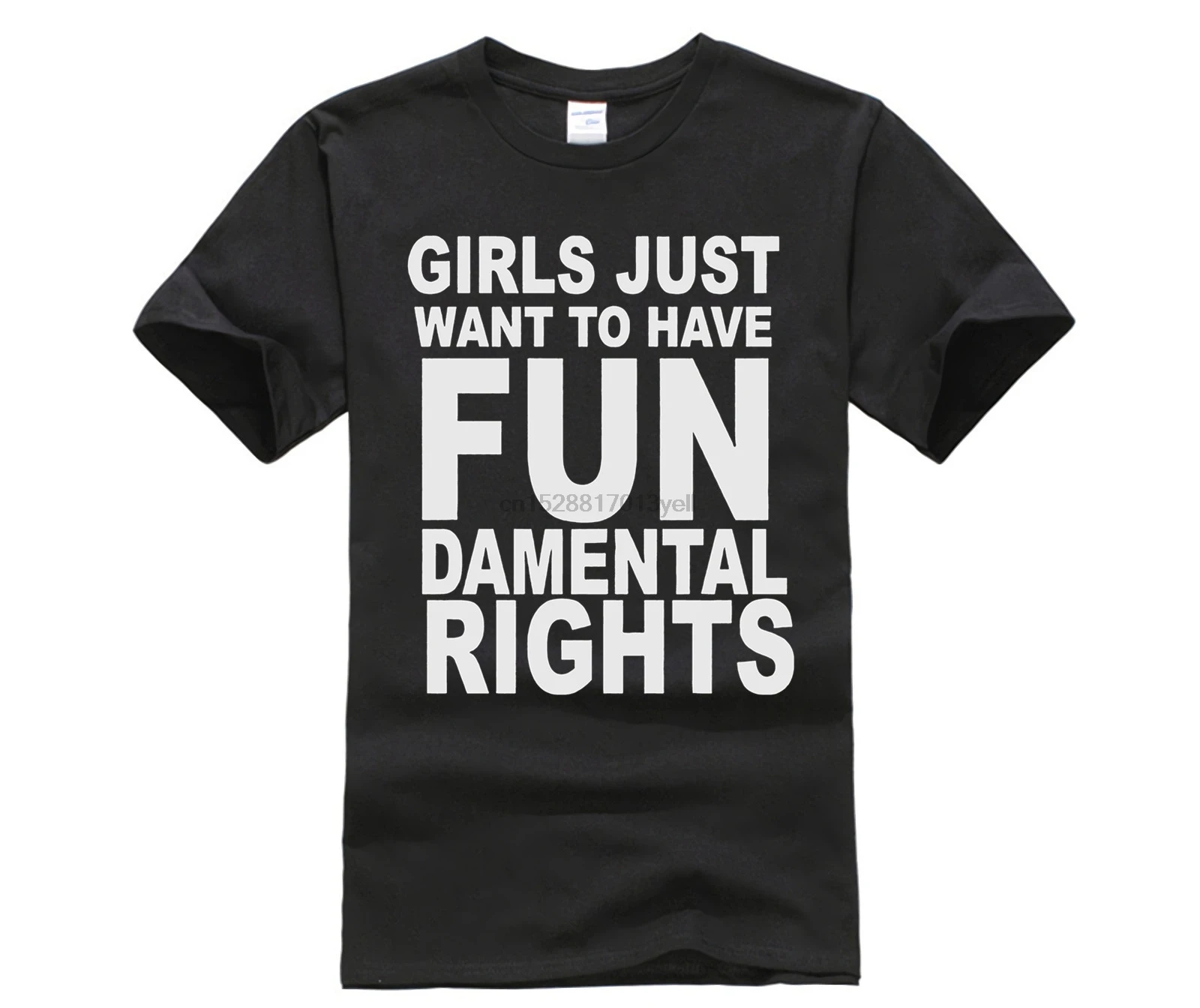 Мужская футболка с надписью &quotJust Want To Have Funny Rights&quot | одежда