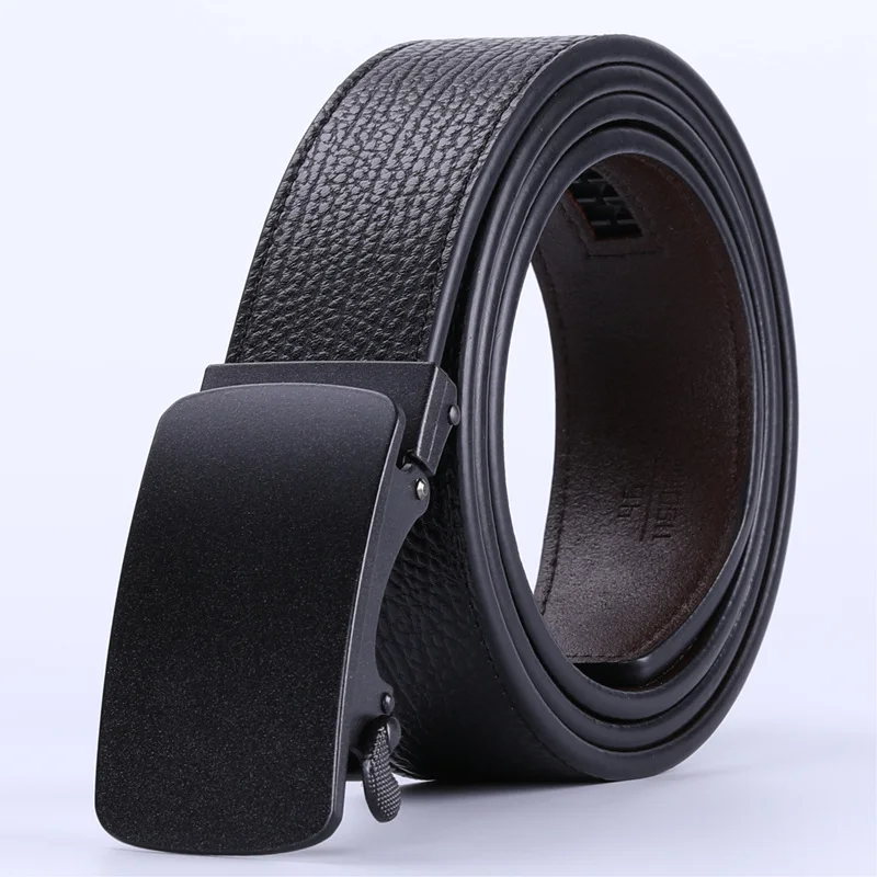 Plyesxale, дизайнерские ремни, мужские, высокое качество, ceinture homme, кожаный ремень, мужские,, автоматическая пряжка, ремень, коричневый, cinto masculino B53 - Цвет: K203S10