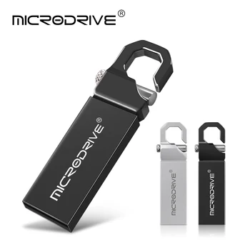 

100% real capacity USB Flash Drive 32GB Pen Drive Metal Steel memory memori 8/16/64/128GB cel usb stick Pendrive Key u disk gift