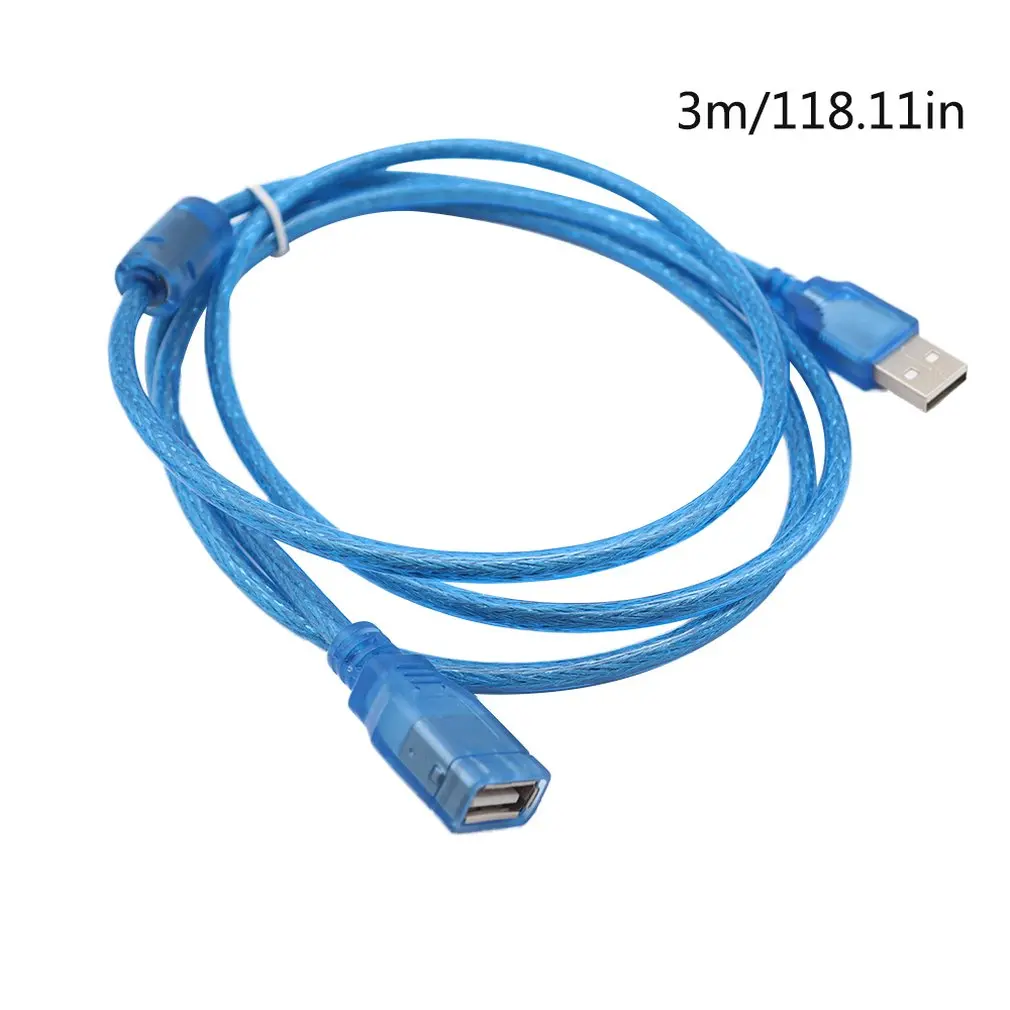 USB2.0a открытый женский кабель для передачи данных USB2.0 мужчин и женщин удлинитель Кабель из чистой меди с экраном USB удлинитель