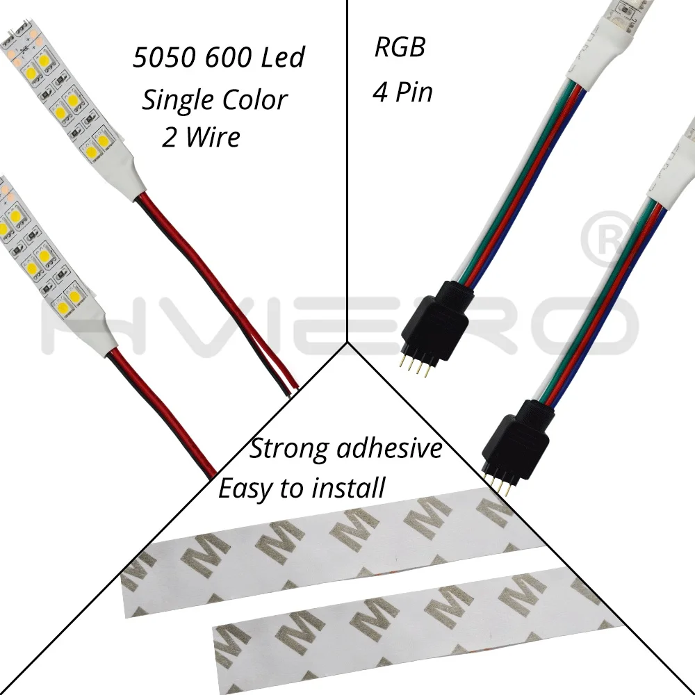 Одежда высшего качества! 5 м DC 12 В 600Led 120led/M водонепроницаемый SMD 5050 RGB Теплый Белый