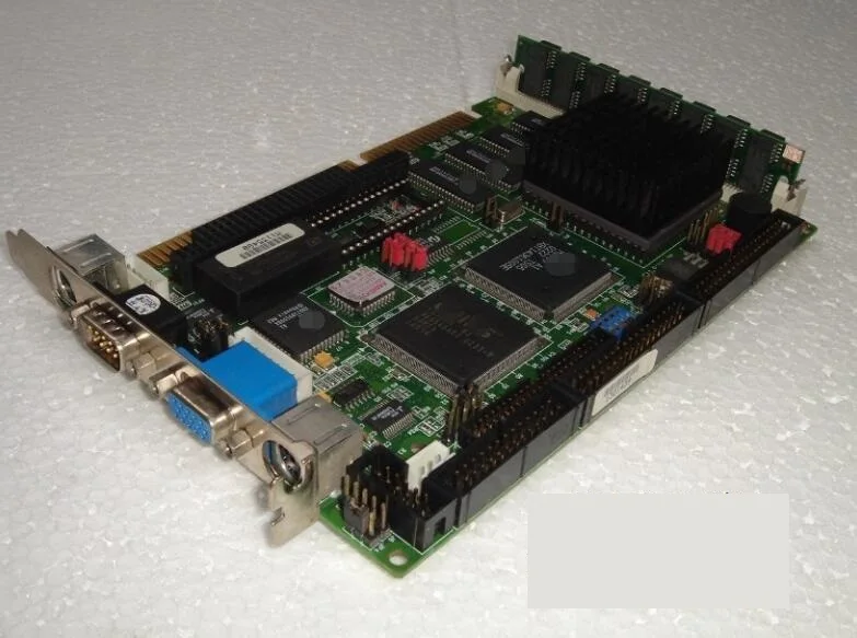OK оригинальная плата IPC AR-B1476 V1.5 486 шина ISA Промышленная материнская плата половинного размера cpu карта PICMG10 PC/104 автобус