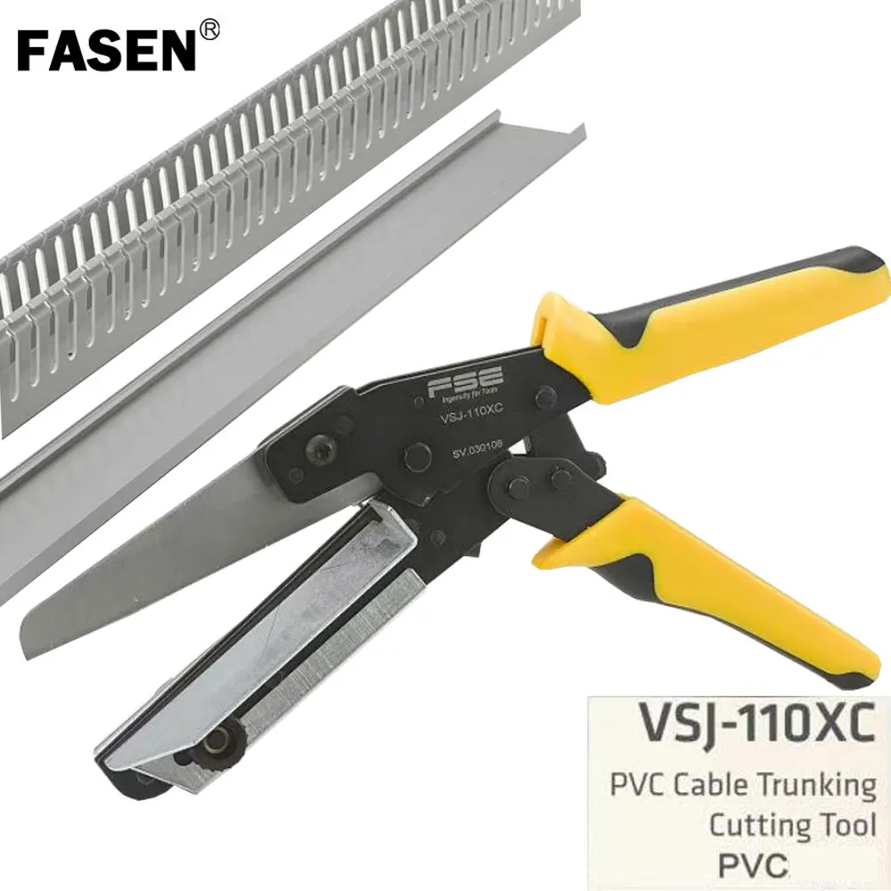 wire Stripper clamp adjustable stripping length wire and cable cutting multi-functional stripping terminal 45 /90 VSJ-110XC