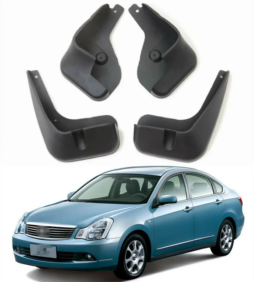 Новые высококачественные Брызговики от грязи для Nissan Bluebird Sylphy G11 / Almera G15 |
