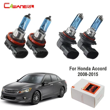 

Cawanerl For Honda Accord 2008-2015 100W Car Light Halogen Headlight High Low Beam Warm White 4300K 12V High Power 2 Pair