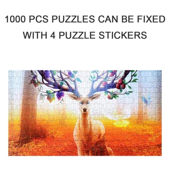 

4/10/20pcs Puzzle Protective Films Large Clear Puzzle Glue Sheets Transparent Puzzle Saver Peel #s