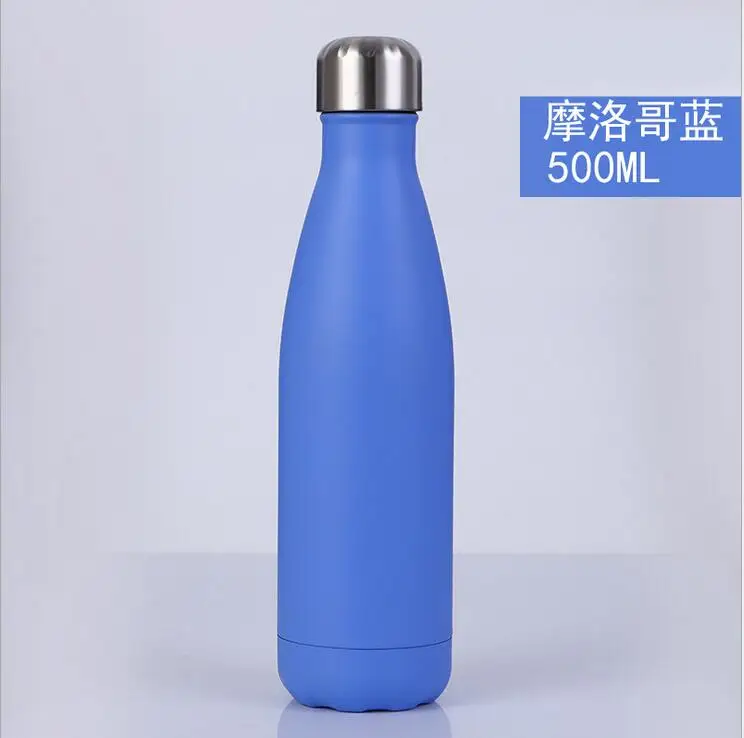 5 FSILE 500/1000ml Double-Wall Insulated Vacuum Flask Stainless Steel Water Bottle Cola Water Beer Thermos for Sport Bottle /6 - Цвет: 5