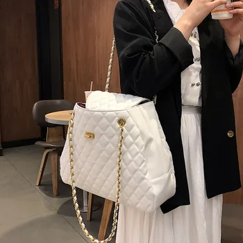 

High-end women's bags new messenger bag rhombus chain handbag fashion shoulder bag BW01-SB-bdxkdf