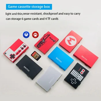 

Premium Aluminum Game Card Case for Nintend Switch Portable Storage Box Protective Hard Cover for NintendoSwitch Accessories