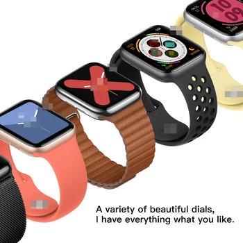 

W55 Smartwatch 44mm Case Series 5 with 30 Clock Faces for IOS Android Support Message Push Also Called IWO 12 Smart Watch