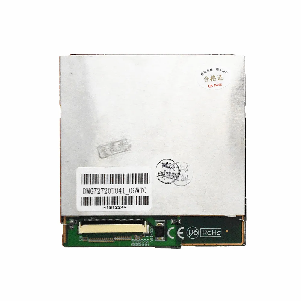2 дюймовый экран с последовательным портом FCC 50pin DMG72720T041_06WTC 4 1 × 720 24 битный цветной