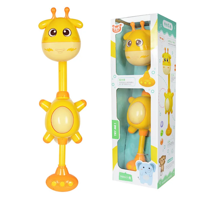 Жираф Забавный Душ Ванна играть с водой детские игрушки для игры в воде детский подарок на день рождения