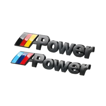 

1 Pcs New car sticker 3D metal power Decorative jewelry For M Power Performance M3 M5 X1 X3 X5 X6 E46 E39 E36 E60 E61 F10