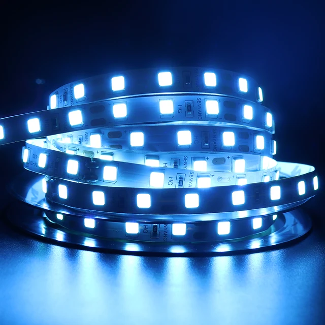 Tesfish 12V LED Streifen Licht, 5 Meter Rote LED Lichtleisten SMD 5054 IP20  120 LEDs/M, Total 600 LEDs LED Bänder, LED Strips für Zuhause, Regal, Küche  Dekoration : : Beleuchtung