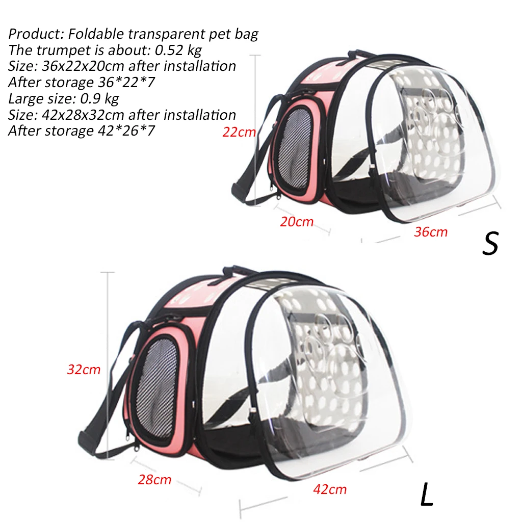 Dog Cat Carrier Bags For Dogs Cat Folding Cage Collapsible Crate Handbag Plastic Carrying Pet Carrier Bags Pets Supplies Dog Cat Carrier Bags For Dogs Cat Folding Cage Collapsible Crate Handbag Plastic Carrying Pet Carrier Bags Pets Supplies