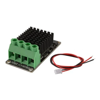 

Heating Controller 30A 3D Printer Accessories Heated bed MOS Module Expansion with 30cm Cable 5-24v Digital Signal Control