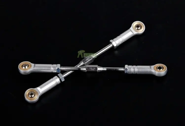 Alloy CNC Steering Tie Rod Pull Fit for 1/8 HPI Racing Savage XL FLUX Rovan TORLAND Monster Brushless Truck Parts | Игрушки и хобби