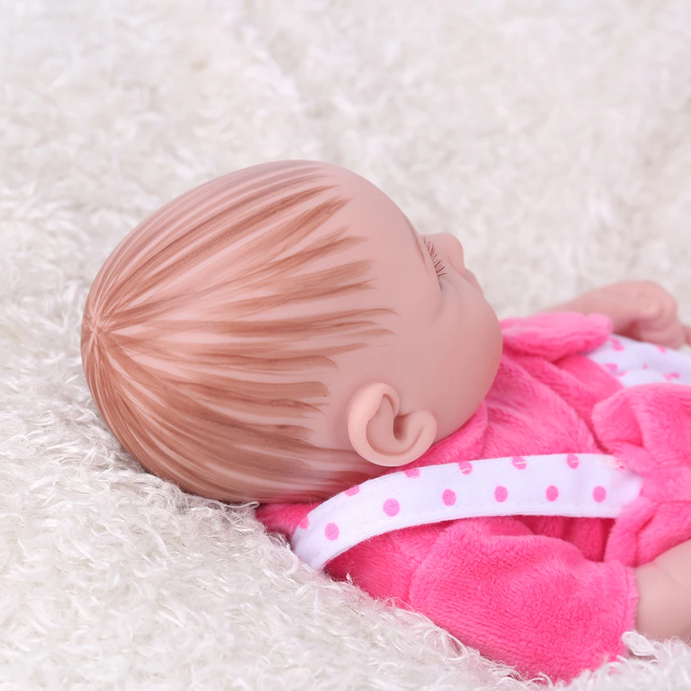 10 дюймов 28 см полностью виниловый силиконовый Reborn Baby милые куклы живые настоящие куклы для купания маленьких детей водонепроницаемые игрушки на день рождения подарки на Рождество