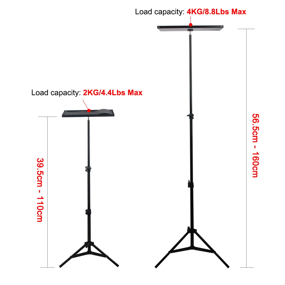 Thundeal 110cm 160cm Altura-ajustável Universal Portátil Projetor Tripé para Xiaomi Smartphone Câmera Portátil Yg620 Projetor - Image 6