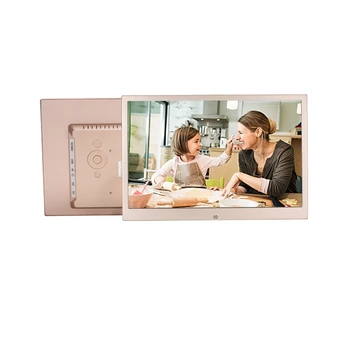 

Wholesale battery operated digital photo frame 13.3 inch electronic lcd picture frame with Aluminum alloy