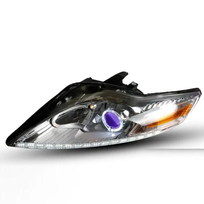 Внешний стиль Luces Para Авто Лампа Cob Led Drl дневные ходовые фары автомобильные в сборе