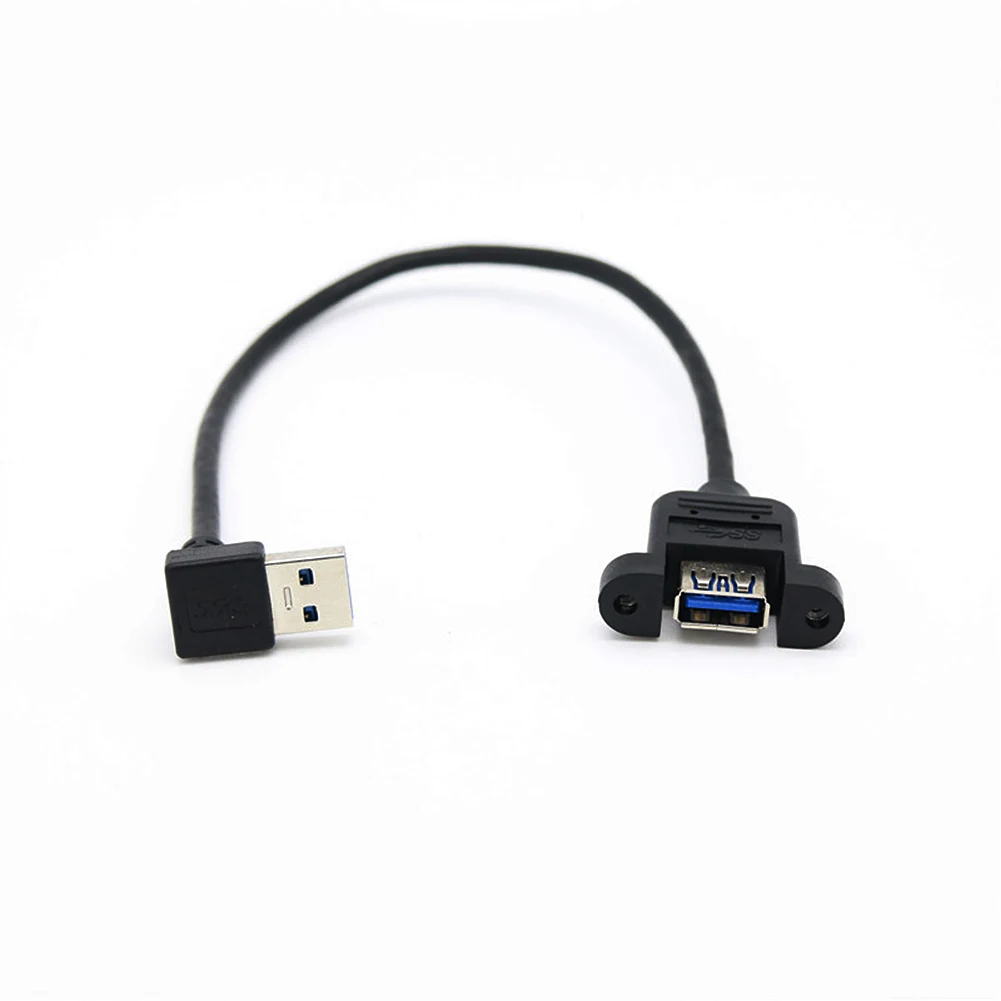 90 градусов вверх угол USB 3,0 A мама Панель Крепление к USB штекер удлинитель для компьютера хост