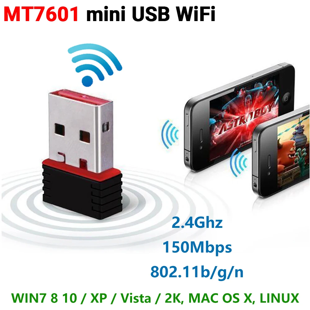 2.4G 5G 150Mbps 600Mbps Mini 7601 5370 Wifi Adapter WiFi Dongle Ralink RT5370 Mini Usb Wifi USB WiFi Adapter|Network Cards| - AliExpress