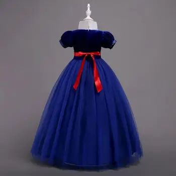 

Halloween Full Party Girls Dress Christmas Cosplay Costume Dresses For Girls Elegant Princess Dress Children 9.24