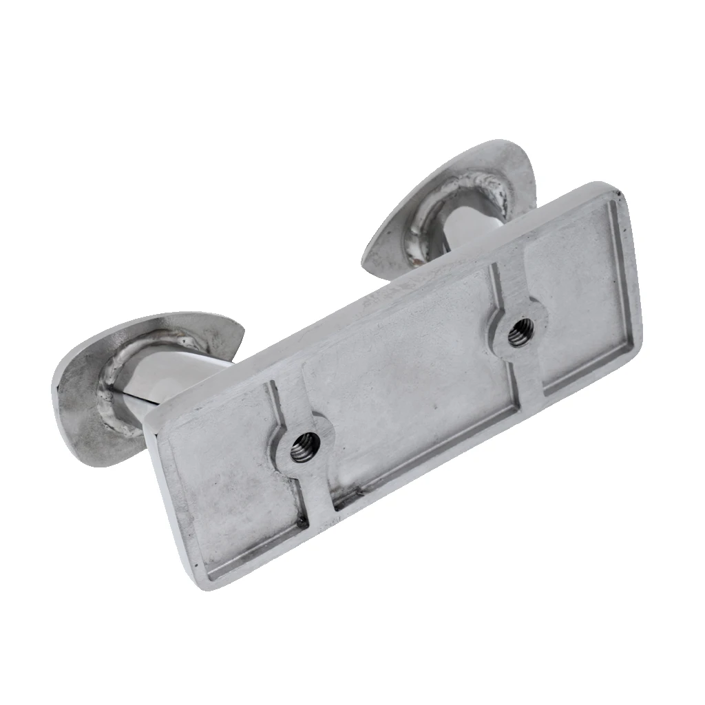 149mm Premium 316 Stainless Steel Double Horn Bollard Cleat for Marine Boat Trailer Mooring