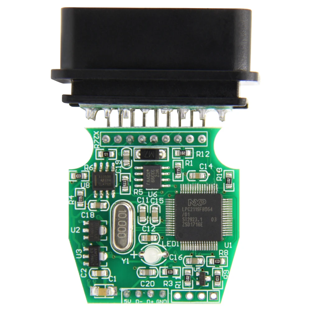 Новейший V13.00.022 MINI VCI forT.oyota TIS Techstream J2534 интерфейс FT232RL чип OBD2 диагностический
