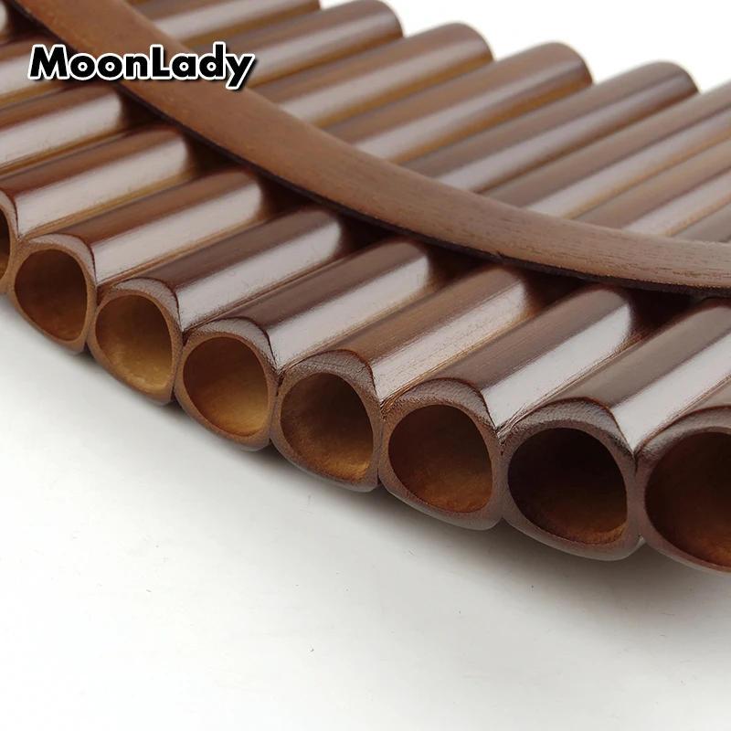 18 Pipes Bamboo Pan Flute F Key pan flute