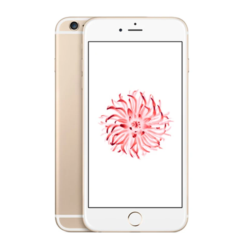 Gold Разблокированный Apple iPhone 6 Plus 16/64GB Встроенная память 5,5 дюймов 1080P Дисплей двухъядерный 1,4 ГГц 8,0 МП Камера 3g WCDMA 4 аппарат не привязан к оператору сотовой связи для б/у мобильных телефонов - Цвет: Gold