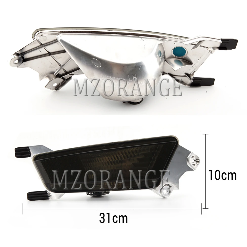 Feu Arrière Droit Pour Range Rover Evoque 2012-2015 - Coque Transparente Noire