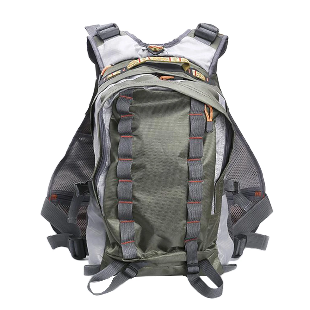 

Portable Fly Fishing Back Pack Bag Multi-Purpose Outdoor Vest Storage Bag