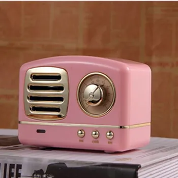 

Retro Bluetooth Speaker, Audio Output Enhanced Bass Retro Go Wireless Speaker
