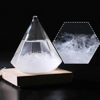 

Unique Weather Forecaster Antique Crystal Forecasting Storm Glass Decorative Predictor Used Weather Predicting