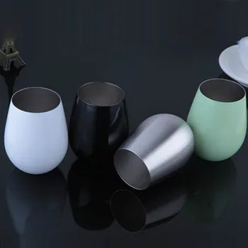 

Fashion Stainless Steel Single Layer Whiskey Red Wine Glass Wine Insulated Cup