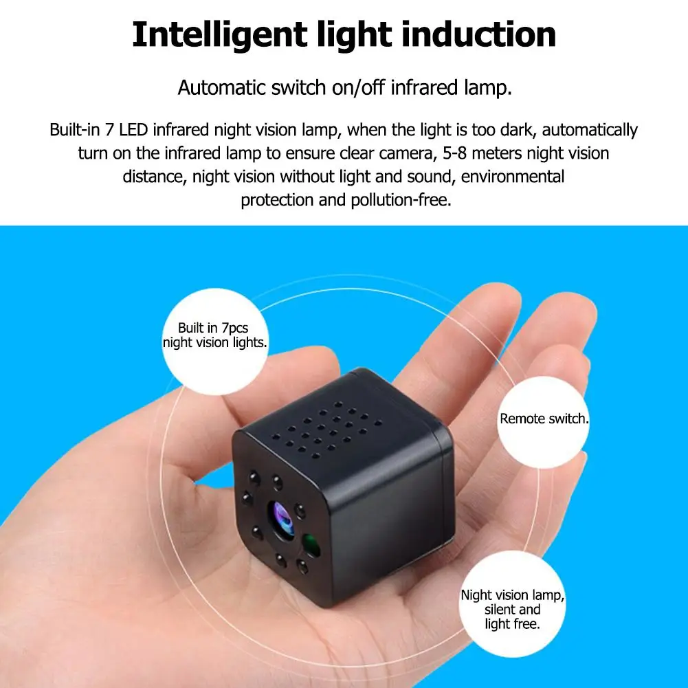 

E330 Wireless WiFi Smart Mini Camera Camcorder IR Night Version Wide Angle Sports Action DV DVR Video Recorder