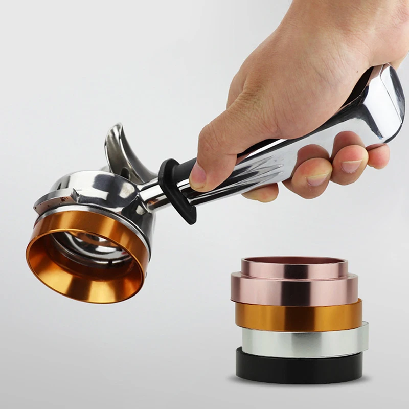 

Aluminum Intelligent Coffee Dosing Ring For Brewing Bowl Coffee Powder Espresso Barista Tool For 58MM Profilter Coffee Tamper