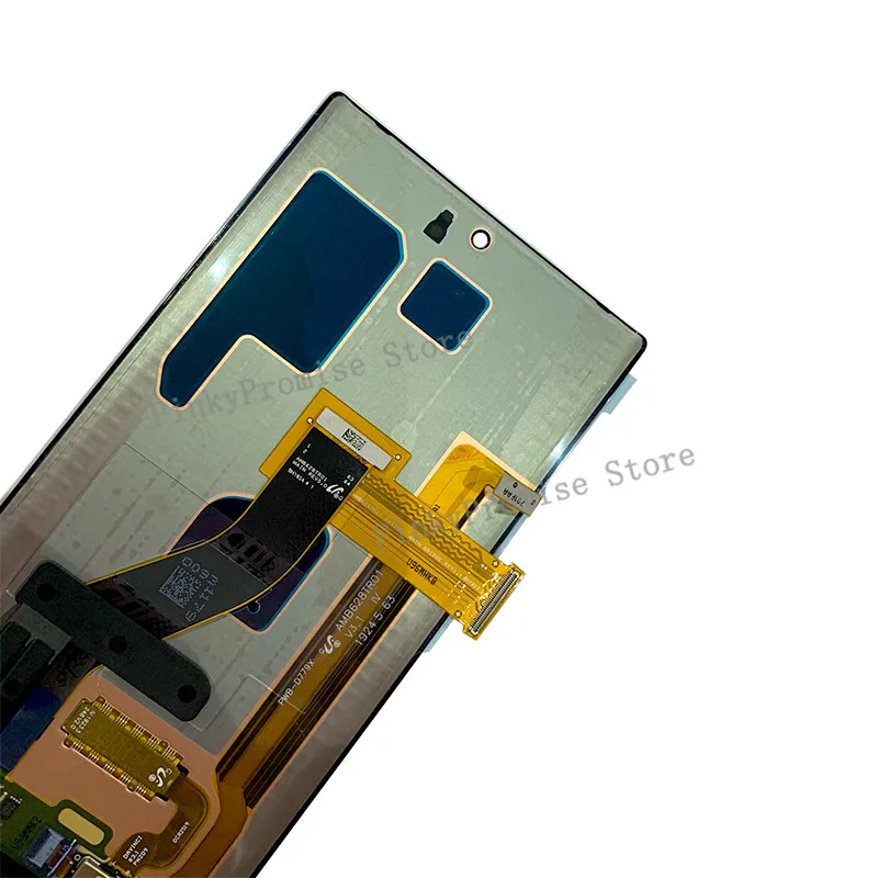 Для samsung Galaxy Note 10 lcd с рамкой дисплей сенсорный экран дигитайзер в сборе для samsung note10 lcd N970F N9700 N970