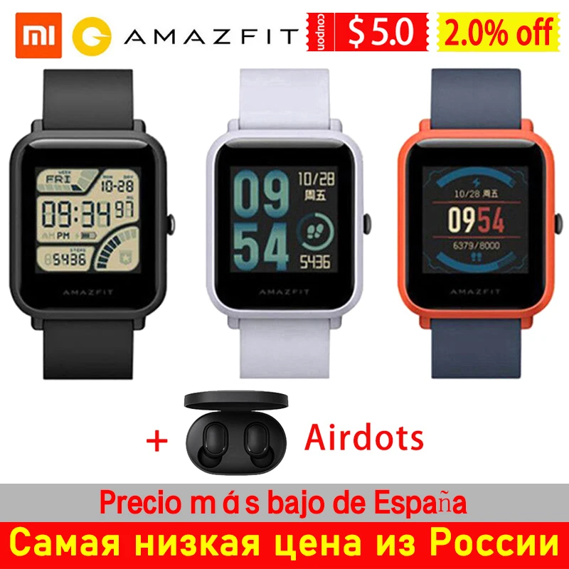 amazfit bip fitness smartwatch