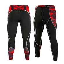 Новинка, мужские компрессионные штаны для бега, спортивные брюки, леггинсы, быстросохнущие, для фитнеса, растягивающиеся, для занятий спортом, для бега, для спортзала, для мужчин